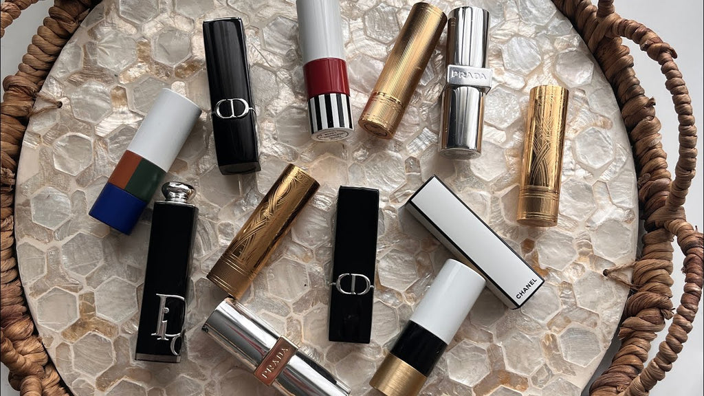 🖤 Colección Black Luxe — 12 Labiales Europeos de Alta Costura